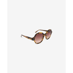 Lunette de soleil Sofia White Brown / Havana