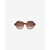 Lunette de soleil Sofia White Brown / Havana